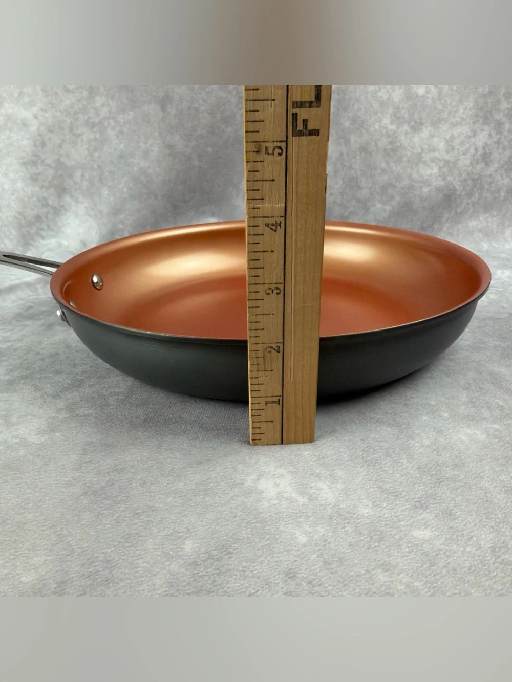 NuWave 10.5” Frying Pan Skillet Saute Copper Color Induction Compatible